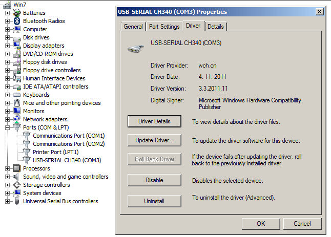 Ch340 driver windows 7 arduino