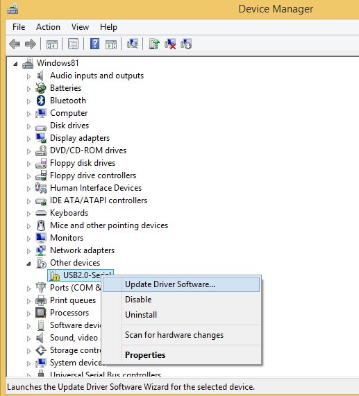 Usb2.0 Serial Driver Windows 7